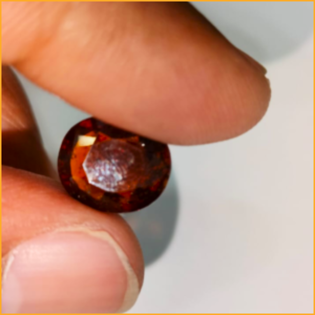 High-Grade Hessonite (Gomed) – Starting at ₹200 per Ratti
