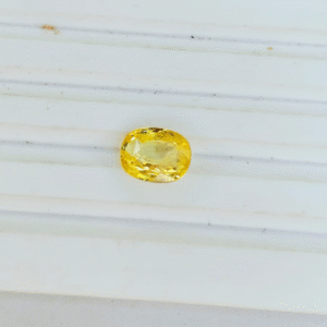 Natural Yellow Sapphire – 0.88g & 4.84 Ratti