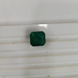 Premium Natural Emerald Stone - 1.32g & 7.26 Ratti