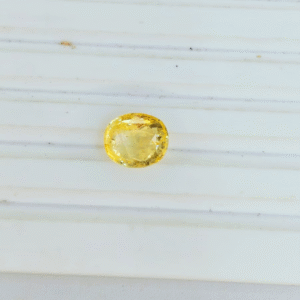 Natural Yellow Sapphire – 1.10g & 6.05 Ratti