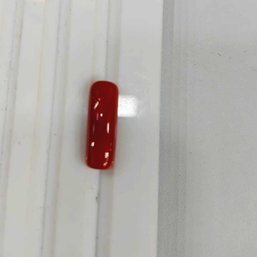 Natural Affordable Red Coral Stone - 1.00g & 5.5 Ratti