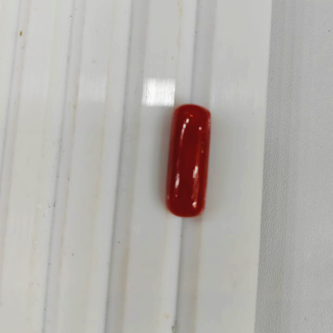 Budget Friendly Red Coral Stone - 0.99g & 5.44 Ratti