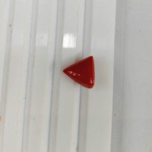 Certified Natural Red Coral Stone - 0.98g & 5.39 Ratti