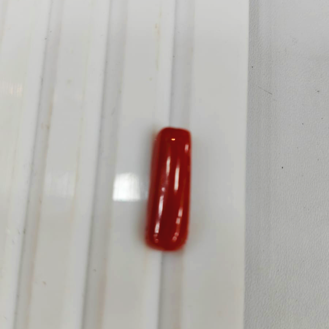 Darshani product editing template (34) Affordable Genuine Red Coral Stone - 0.91g & 5.00 Ratti