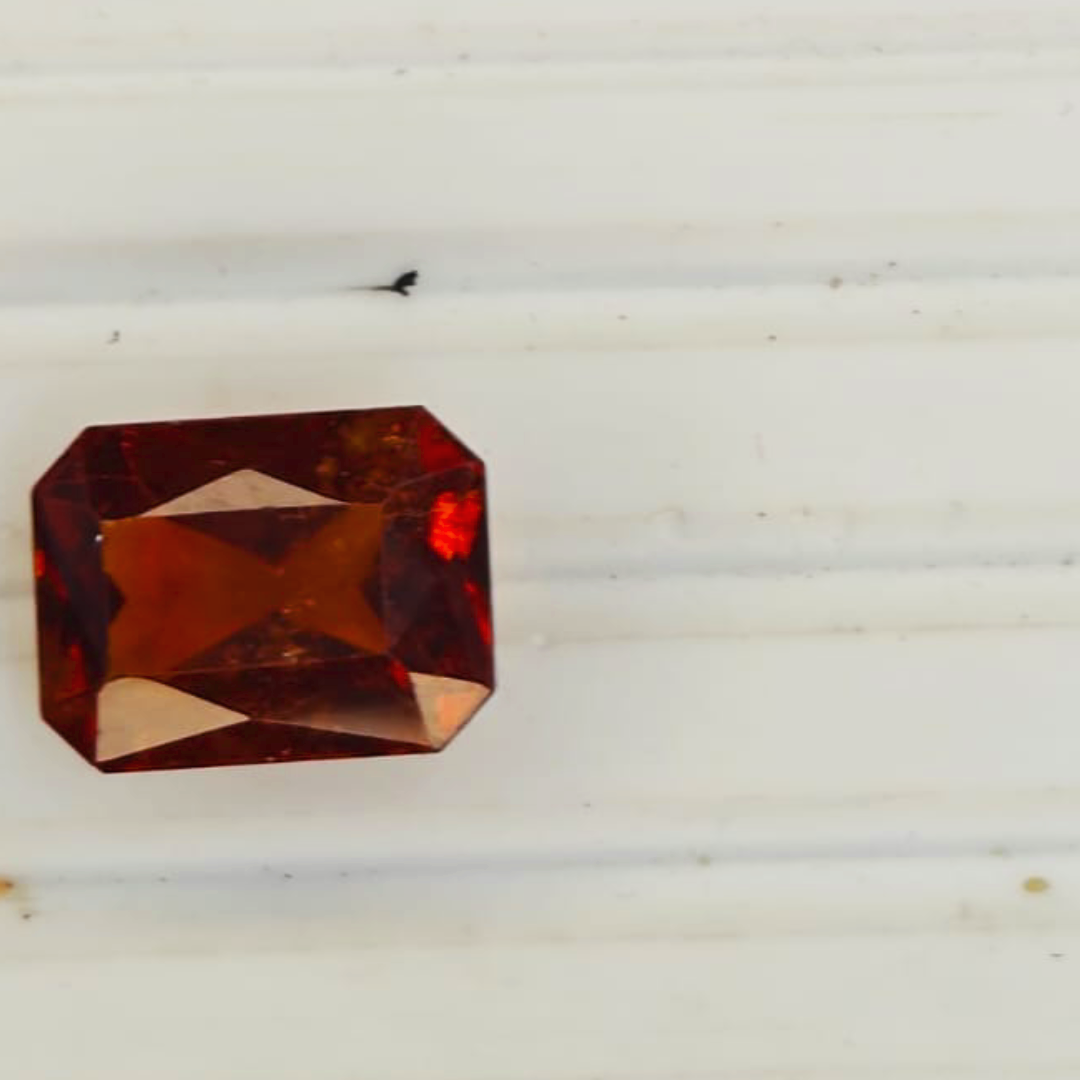 Certified Natural Hessonite Gomed Stone – 2.10g & 11.50 Ratti