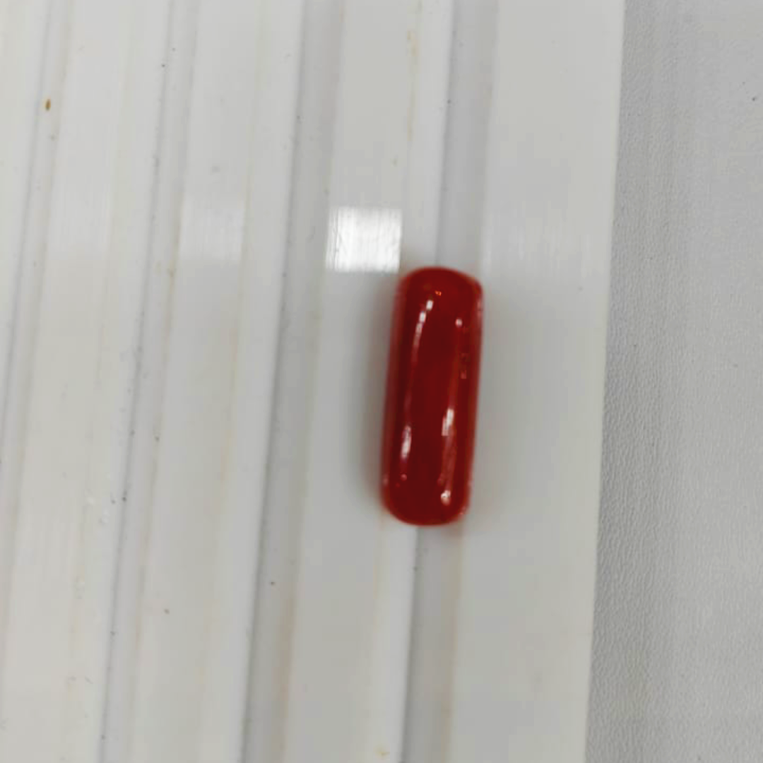 Budget Natural Red Coral Stone - 0.99g & 5.44 Ratti