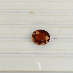 Certified Natural Hessonite Gomed Stone – 1.04g & 5.72 Ratti