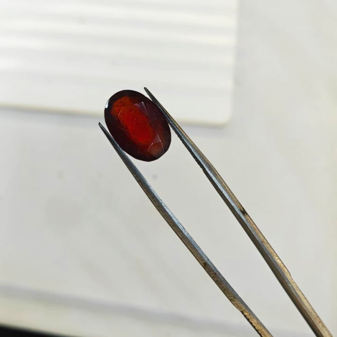 Natural Hessonite Gomed Stone – 1.82g & 10.0 Ratti