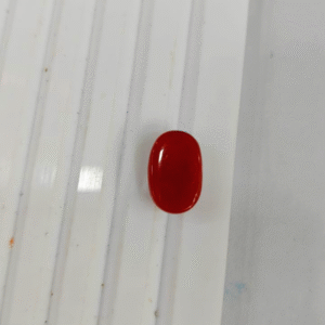 High Quality Red Coral Gemstone - 1.58g & 8.69 Ratti