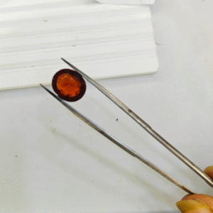 Natural Hessonite Gomed Stone – 1.83g & 10.0 Ratti
