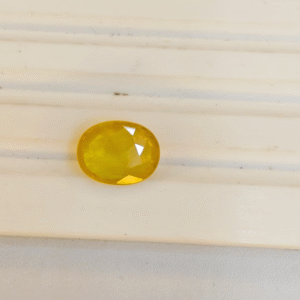 Natural Yellow Sapphire – 0.99g & 5.44 Ratti