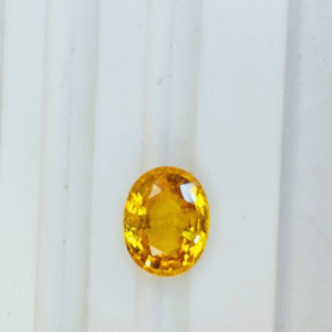 Natural Yellow Sapphire – 0.85g & 4.67 Ratti