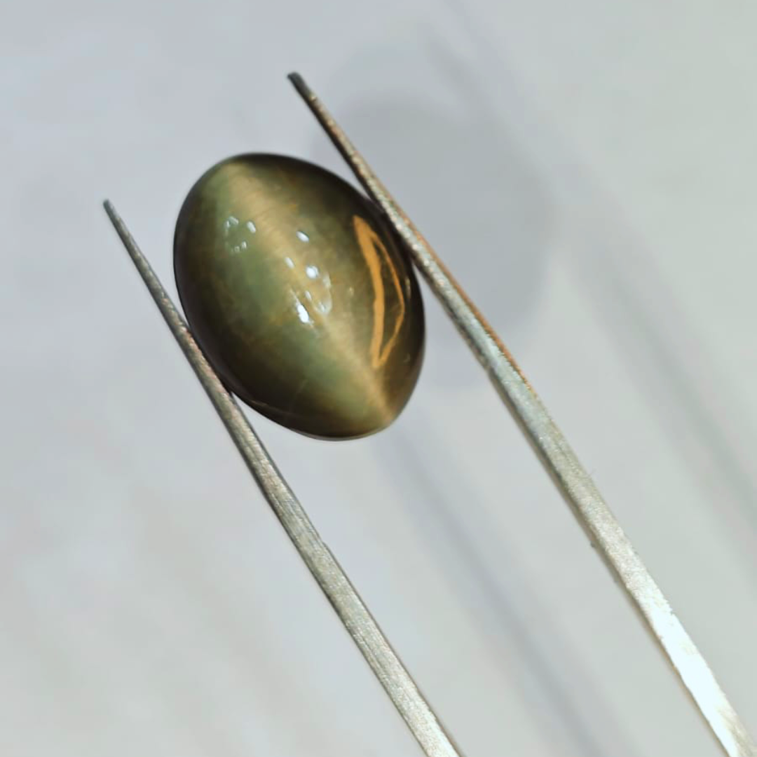 Darshani product editing template (17) Natural Cat’s Eye Stone – 1.35g & 7.42 Ratti